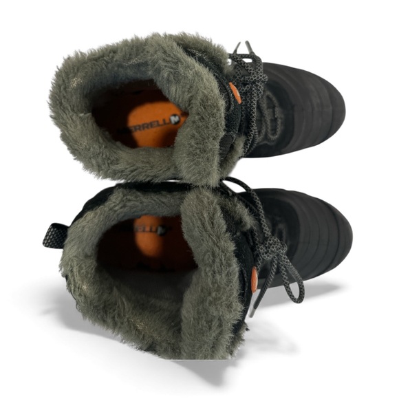 Merrell black/smoke performance waterproof ankle boots, Size 9US - Picture 11 of 11